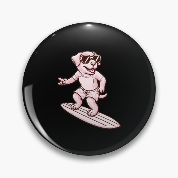 Item preview, Surfer Dog designed and sold by SnuggleSafari.