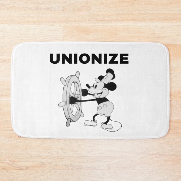 Item preview, Steamboat Willie says "Unionize your workplace!" designed and sold by orionspencer.