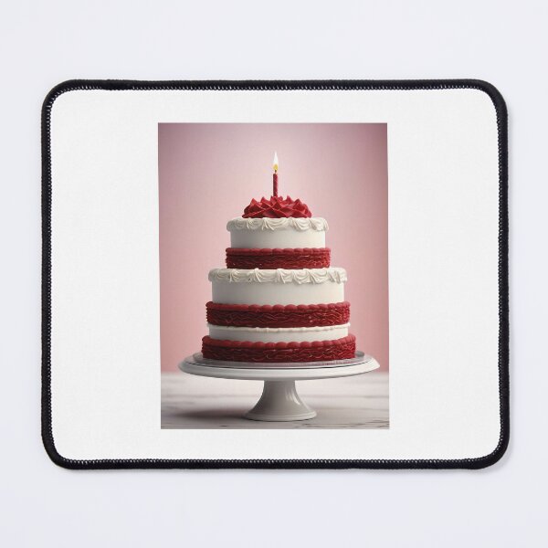 Item preview, Red Velvet Birthday Cake designed and sold by JoyPhotoArt.
