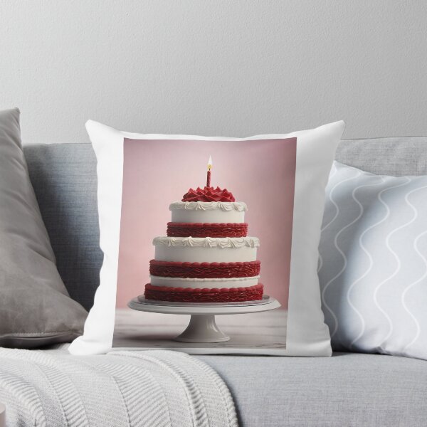 Item preview, Red Velvet Birthday Cake designed and sold by JoyPhotoArt.
