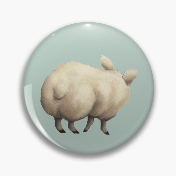 Item preview, One Sheep designed and sold by Lauren Tregenza Fine Art.