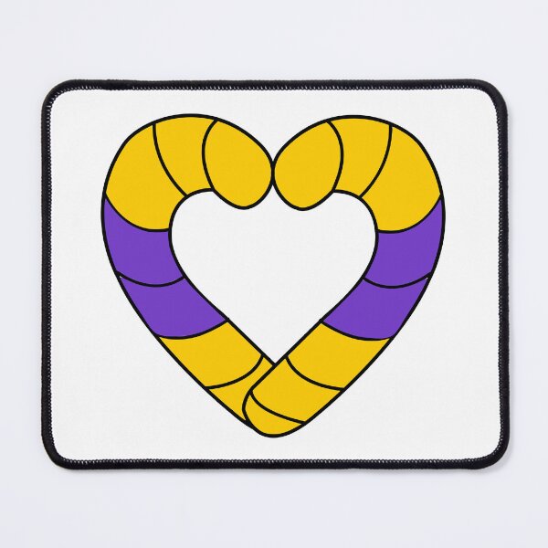 Item preview, Intersex Pride Candy Cane designed and sold by HarveyHandcraftsandDesigns.