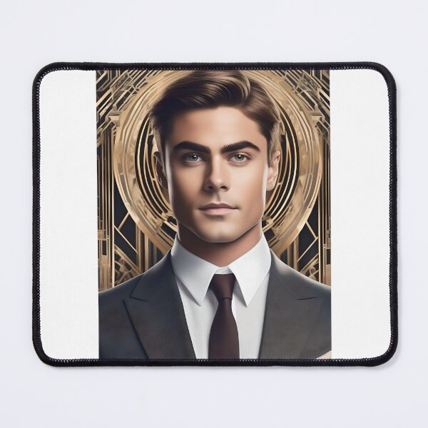 Item preview, Art Deco Zac Efron designed and sold by JoyPhotoArt.