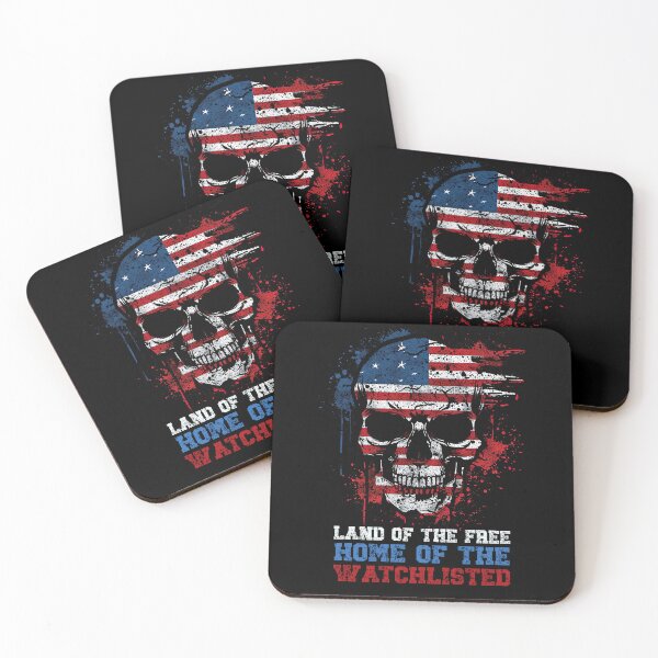 Item preview, Land of the Free Home of the Watchlisted designed and sold by NateFellhauer.