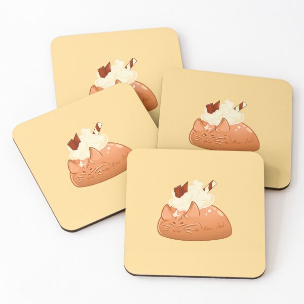 Item preview, Cat cream puff [ chocolate ] designed and sold by Squiddythings.