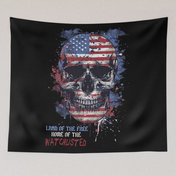 Item preview, Land of the Free Home of the Watchlisted designed and sold by NateFellhauer.