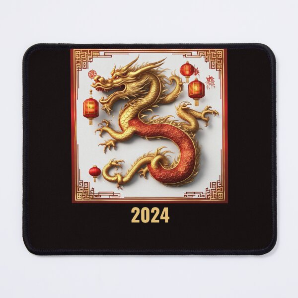 Item preview, Chinese New Year 2024 - Year of the Wood Dragon -Gong Xi Fa Cai designed and sold by Andykinoz.