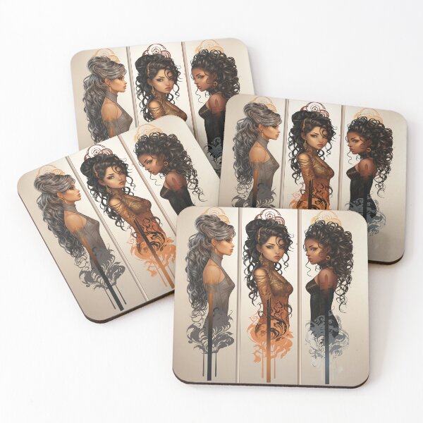 Item preview, Celestial Trio: Ethereal Harmony designed and sold by UrbanEthnicArts.