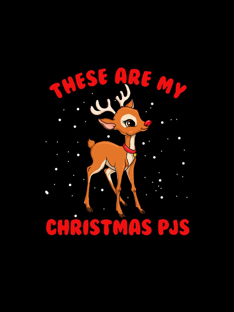 Aperçu 4 sur 4. Coque iPhone avec l'œuvre These Are My Christmas PJs Reindeer Christmas Gear créée et vendue par DynamicDesign.