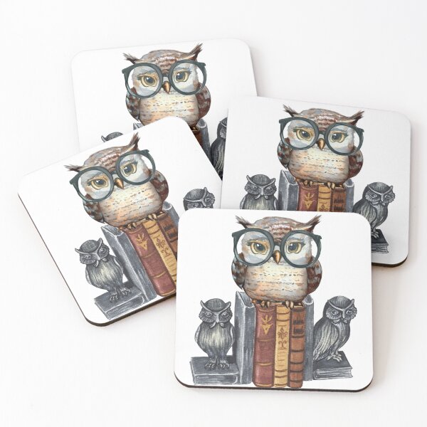 Item preview, Owl And Books designed and sold by TheAnimalZ00.