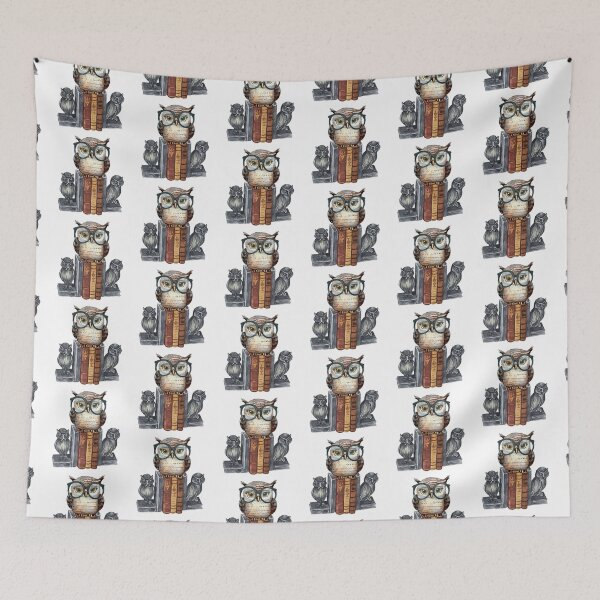 Item preview, Owl And Books designed and sold by TheAnimalZ00.