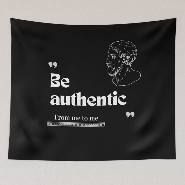 Item preview, From me to me quote: Be authentic for stoics designed and sold by CachoGlorious.
