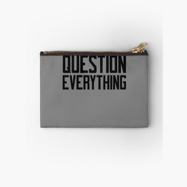 Item preview, Question Everything Funny Tin Foil Hat Conspiracy Theorist Gear designed and sold by DynamicDesign.