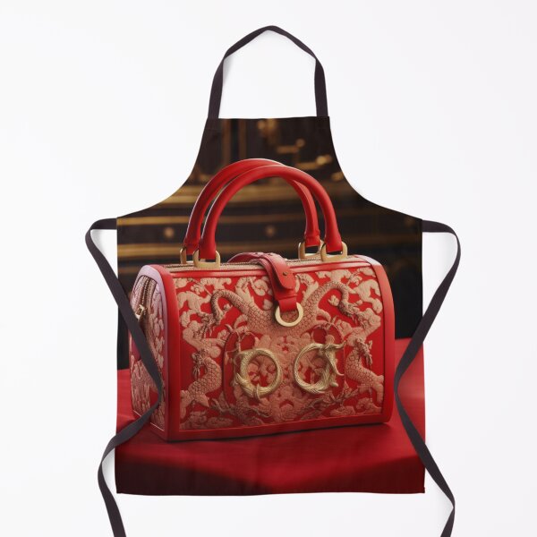 Aperçu de l'œuvre Opulence impériale : sac à main de créateur de l'année du dragon créée et vendue par Bokabo.