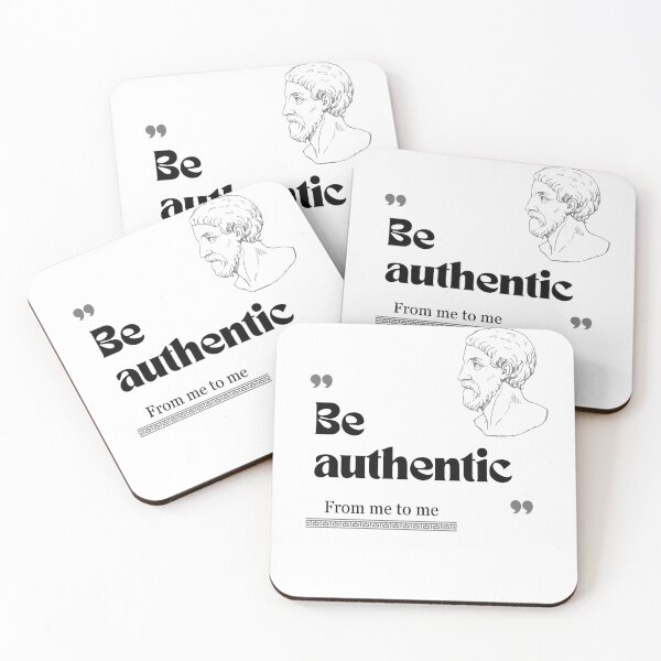 Item preview, From me to me quote: Be authentic for stoics designed and sold by CachoGlorious.