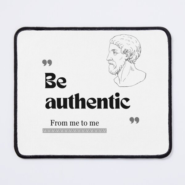 Item preview, From me to me quote: Be authentic for stoics designed and sold by CachoGlorious.