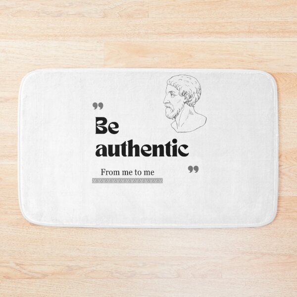 Item preview, From me to me quote: Be authentic for stoics designed and sold by CachoGlorious.