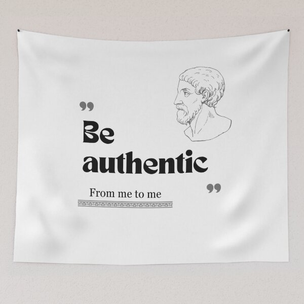 Item preview, From me to me quote: Be authentic for stoics designed and sold by CachoGlorious.