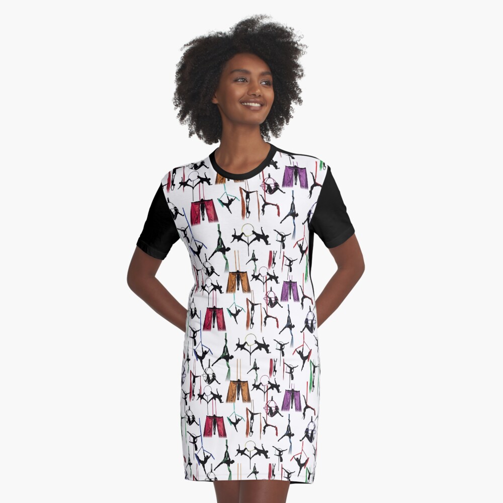 Item preview, Graphic T-Shirt Dress designed and sold by F-O-S-C-A.