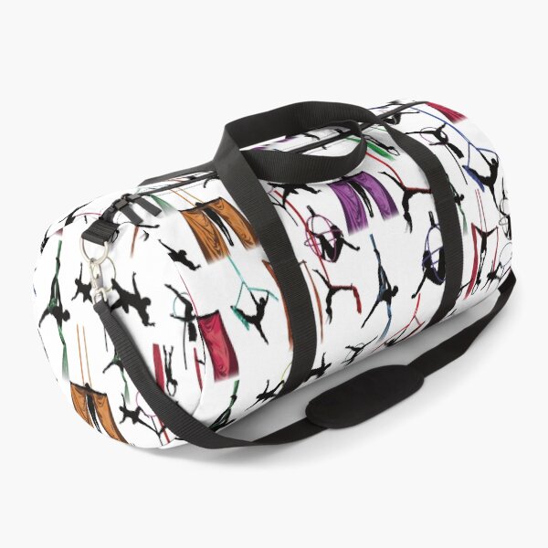 half drop repeating cirque pattern Duffle Bag