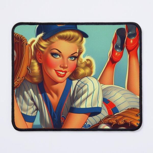 Item preview, Vintage Baseball Pin-Up designed and sold by PulpVintage.