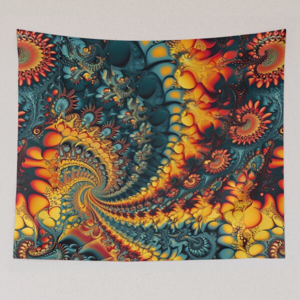 Item preview, Abyssal Blaze: Fractal Art Extravaganza designed and sold by Nicholas Panek.
