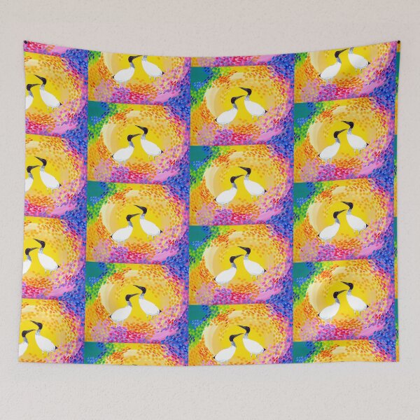 Item preview, Bin Chickens Rainbow Art designed and sold by CateJacobs.