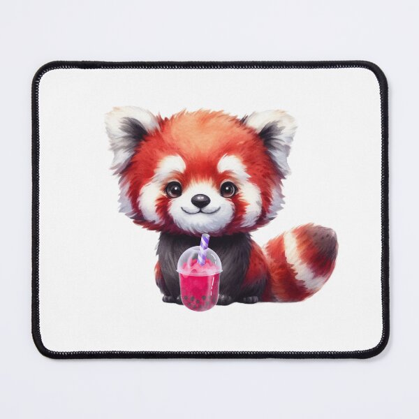 Item preview, Red Panda And Bubble Tea designed and sold by TheAnimalZ00.