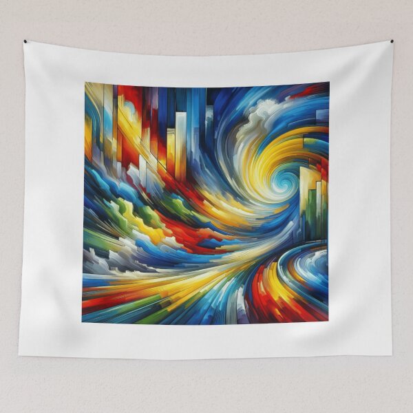 Item preview, Urban Energy Abstract Art designed and sold by BestArtByArvind.