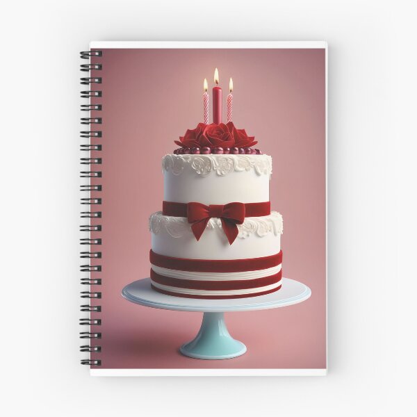 Item preview, Red Velvet Birthday Cake And Red Velvet Ribbon designed and sold by JoyPhotoArt.