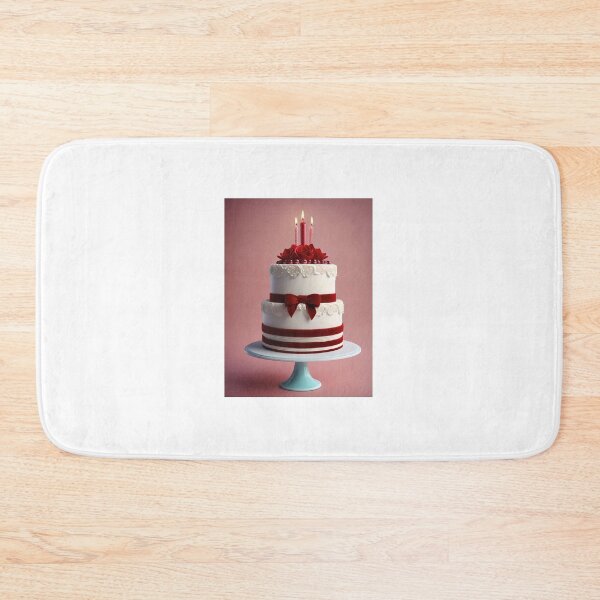 Item preview, Red Velvet Birthday Cake And Red Velvet Ribbon designed and sold by JoyPhotoArt.