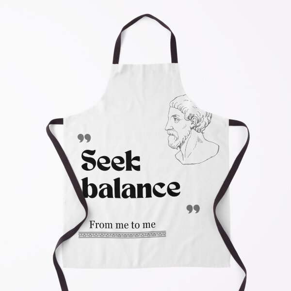 Item preview, From me to me quote: Seek balance for work designed and sold by CachoGlorious.