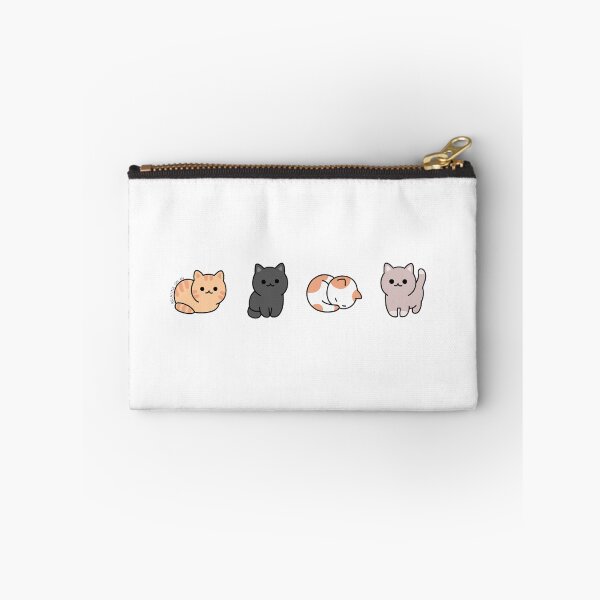 Aperçu de l'œuvre Chats mignons Kawaii horizontal créée et vendue par bridolanart.