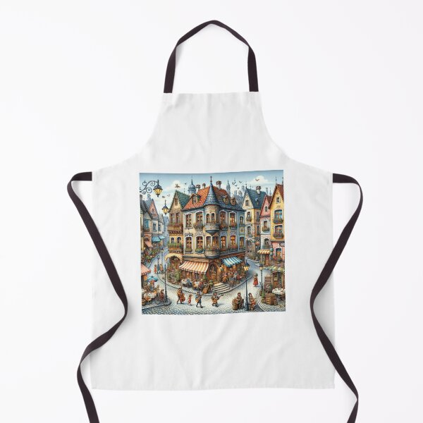Item preview, European Village Charm designed and sold by BestArtByArvind.