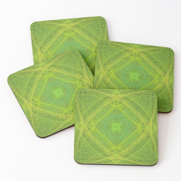 Item preview, Rectangular Pattern #4 Morph C [17345-Greens-BB] designed and sold by LottMultimedia.