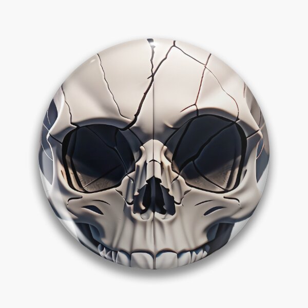 Item preview, Edgy Fractured Skull designed and sold by SirZeus.