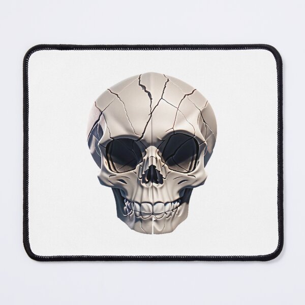 Item preview, Edgy Fractured Skull designed and sold by SirZeus.