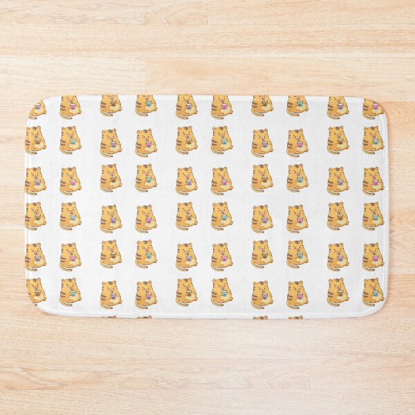 Item preview, Cute Baby Tigers Dinking Bubble Tea designed and sold by TheAnimalZ00.