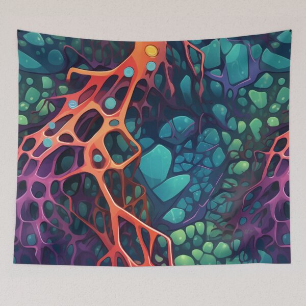 Item preview, Neural Nexus: Abstract Synaptic Network designed and sold by Nicholas Panek.