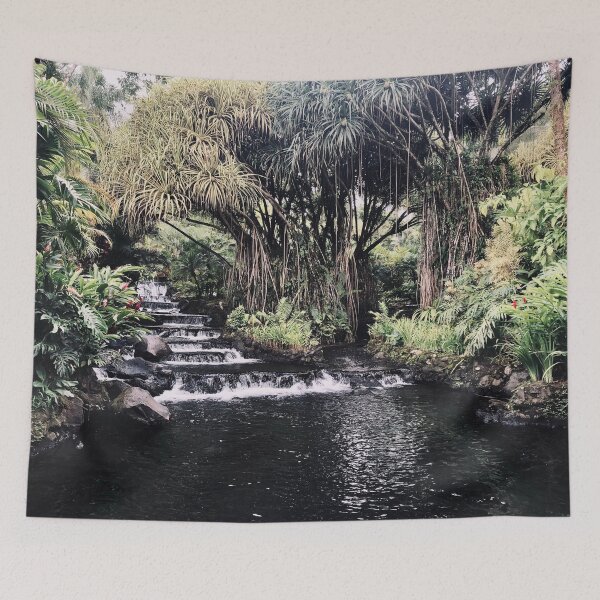 Item preview, Mystical Waterfall in the Rainforest designed and sold by LuizaK.