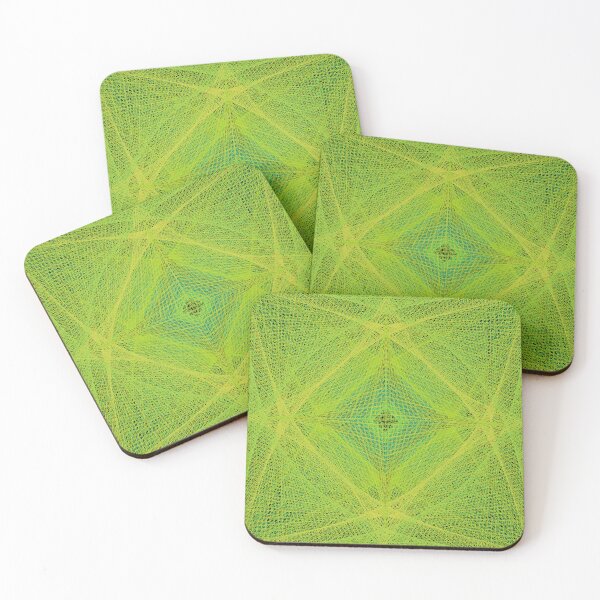 Item preview, Rectangular Pattern #4 Morph C [17304-Greens-BB] designed and sold by LottMultimedia.