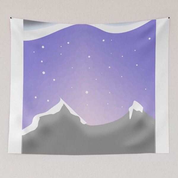 Item preview, Snowy mountains designed and sold by JensVanReeth.
