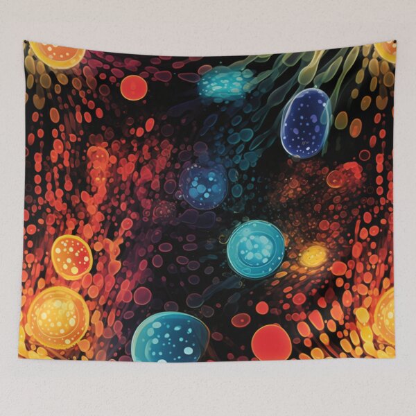 Item preview, Celestial Voyage: Abstract Cosmic Bubbles designed and sold by Nicholas Panek.