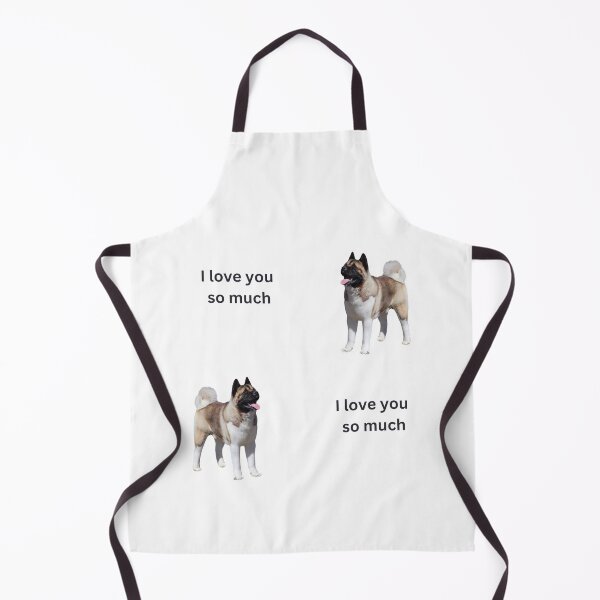 Item preview, I love you so much - Doggy Edition designed and sold by Debsgiftware Ward.
