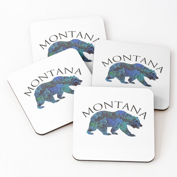 Item preview, Montana Blue Bear designed and sold by Whisperingpeaks.