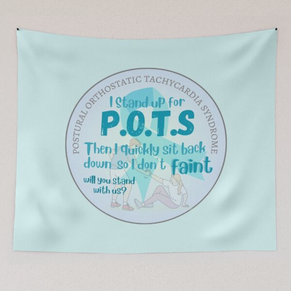 Item preview, Stand up for POTS then sit - POTS Awareness designed and sold by blankslategardn.