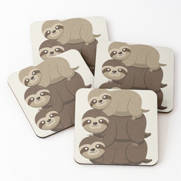Item preview, Sloth Stack T-Shirt, Beautiful Sloth Stack Art T-Shirt, Sloths Art, Sloth Stack Pullover Meme  designed and sold by Footy Frenzy.