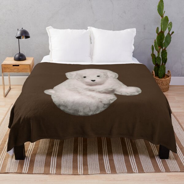 Item preview, Cuddly Puppy 3D Illustration - White & Dark Brown designed and sold by OG-Graphics.
