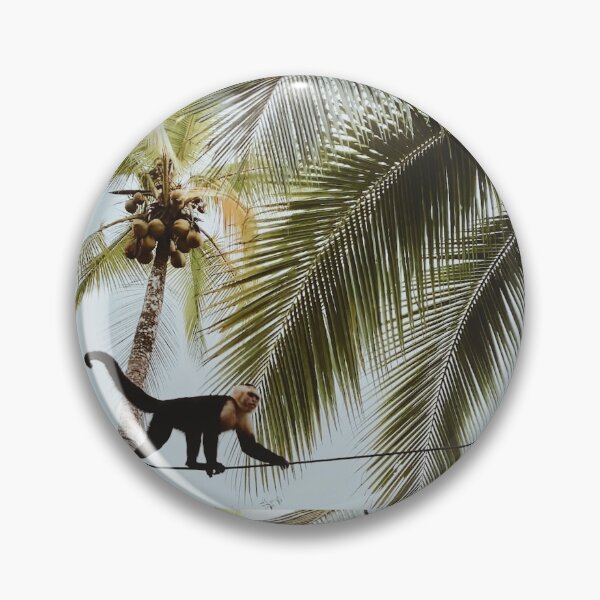 Item preview, Monkey Strolling Through the Palms designed and sold by LuizaK.