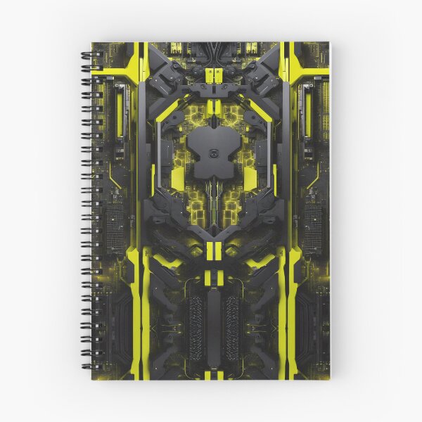 Item preview, Cybernetics - Black and Yellow - 07 designed and sold by Mystic-Images.